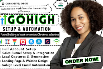 gohighlevel, gohighlevel email marketing, gohighlevel website, landing page