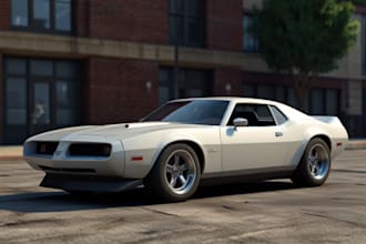 create 3d car modelling, 3d fivem, 3d truck, gta v, rev part, 3d car animation