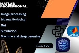 do matlab programming simulink image processing machine learning in python