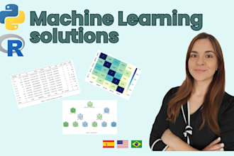 deliver statistical modeling and machine learning solutions in r or python