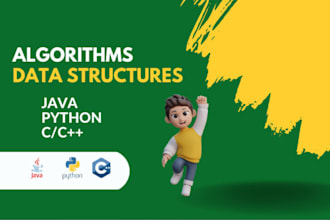 do data structures and algorithms, python programming, java programming, cpp oop