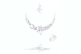 do sketches and design concept for your bracelet, pendant, ring jewelry ideas