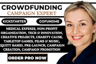 do crowdfunding campaign creation on gofundme indiegogo kickstarter