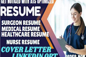 edit resume, CV for sales, healthcare, nursing, engineering, project management