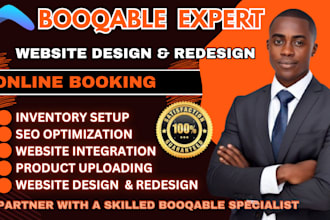 booqable website design, redesign booqable website, online rental website