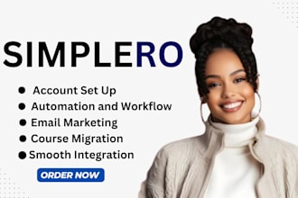 simplero automation online course website online membership simplero campaign