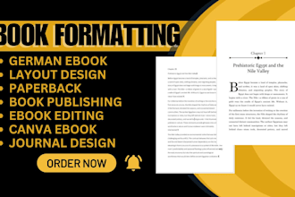 edit format ghostwrite german ebook christain book poetry fiction canva ebook
