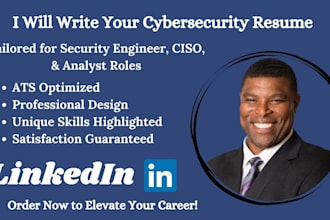 write your cybersecurity, security engineer, ciso, and security analyst resume
