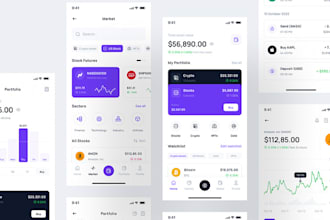 develop fintech app neobank app investment app crypto trading app trading app
