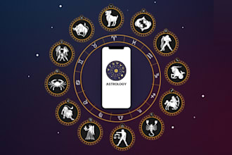 create astrology horoscope website, zodiac tarot reading app, ai astrology app