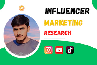 do influencer marketing research for your brand or business