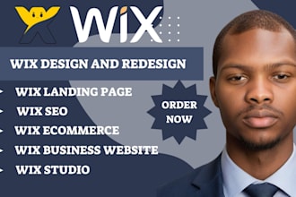 redesign wix website design wix website wix SEO wix landing page wix studio wix