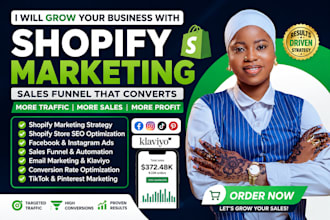boost shopify sales, shopify marketing, meta ads campaign, or sales funnel