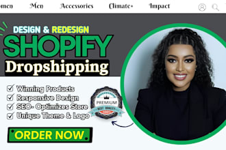 shopify website redesign shopify ecommerce website development shopify design