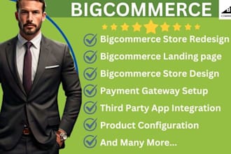 design bigcommerce store landing page bigcommerce store marketing product page
