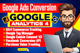 setup google analytics 4 ads conversion shopify fb pixel server side tracking