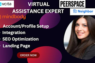 setup peerspace, vcita, smoobu and more for you