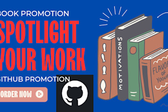 do github promotion ebook promotion amazon kdp kindle