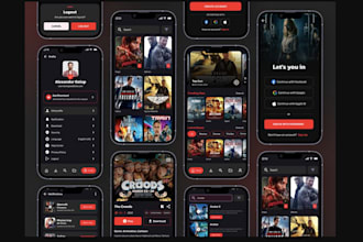 iptv ott app video streaming app android tv dashboard smart tv live tv app