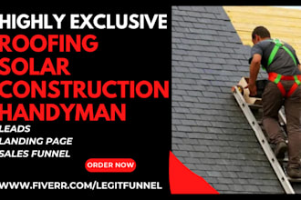 generate exclusive roofing leads solar hvac construction homeowners leads