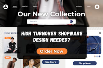 design a unique strong selling shopware 6 shopware 5 store