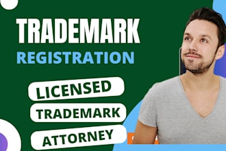 trademark attorney licensed patent trademark registration USA uspto amazon brand
