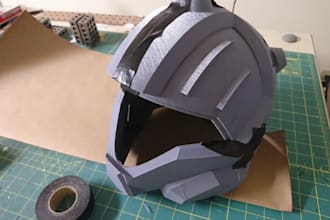 custom 3d mask 3d helmet, 3d cosplay costume,  3d armor 3d model for 3d printing