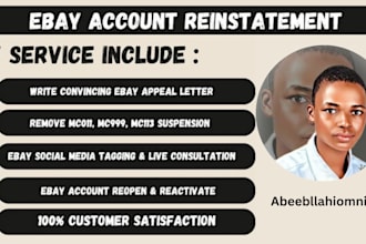 reinstate your ebay restricted remove mc011, mc113,mc999 suspended ebay account