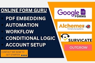 do google forms alchemer survicate outgrow snap forms responster examinare