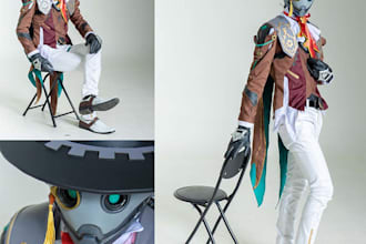 design your cosplay props sew costume pattern