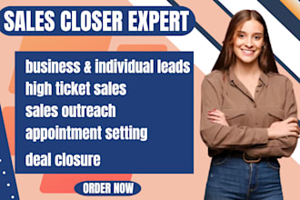 be your sales closer expert high ticket sales closer for your business b2b sales