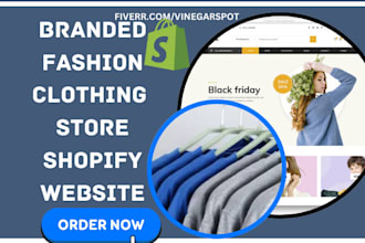 design stunning fashion website clothing store shopify jewelry luxury website