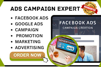 do facebook ads google ads promotion marketing advertising for website and leads