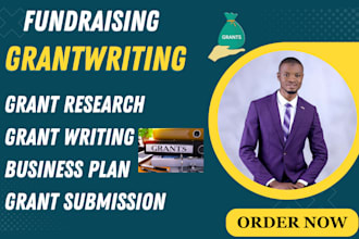 research grant, write grant proposal, do business plan, apply for grant, 501c3