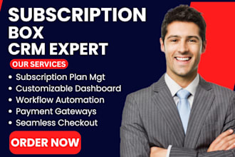 setup subscription box zoho billing chargeover suitedash odoo agiled subbly crm
