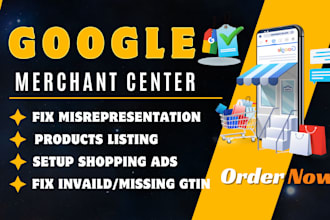 fix google merchant center suspension misrepresentation shopping ads gtin code