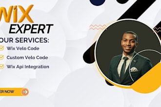 wix velo expert custom wix velo wix api integration, wix cms wix velo code