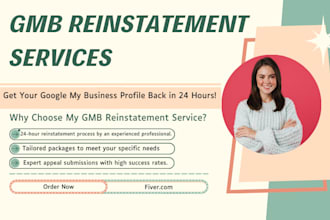 reinstate your google my business and fix gmb issues