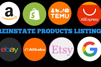 reinstate reactivate and reclaim suspended listing shopify amazon etsy ebay