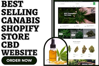 design cannabis cbd store marijuana weed website cannabis cbd ecommerce website