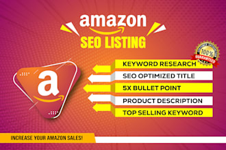 optimize your amazon SEO product listing with titles, descriptions, and tags