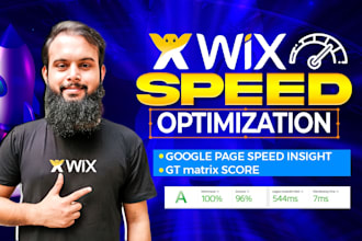 do wix speed optimization for mobile and desktop
