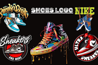 create expert shoes logo design for your business