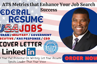 write federal, usajobs, veteran, ksa, contract specialist, director resume