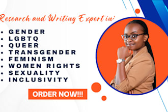 write unique content about lgbtq, queer and transgender