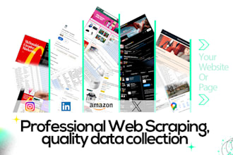 code custom python web scraping scripts using selenium or playwright