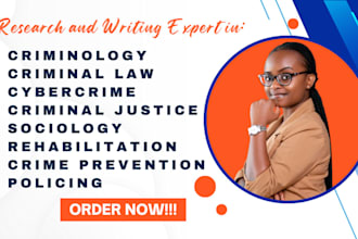 write on criminology, criminal law, and cybercrime
