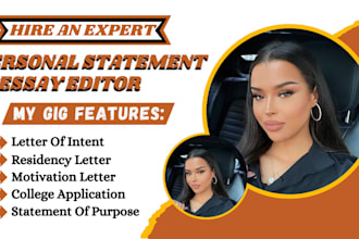 edit your law, MBA, phd, grad school personal statement, sop or admission essay