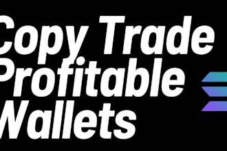 build copy trading on solana and telegram crypto bot like trojan