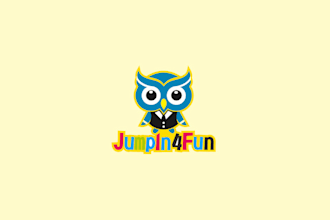 design fun kinds play activity center logo